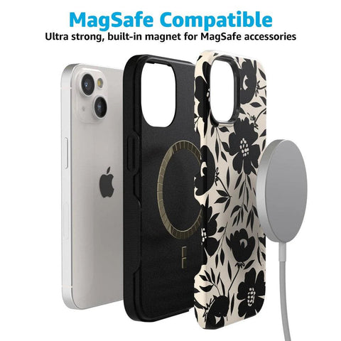 Dark Fantasy | Contrast Floral Case