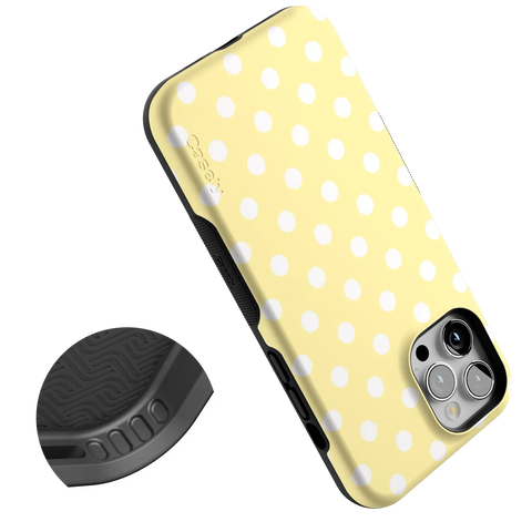 Spotted in SoHo | Yellow Polka Dot Case