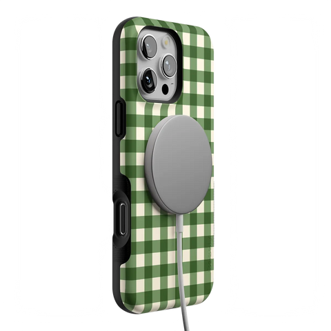 Checked Twice | Green Plaid Case