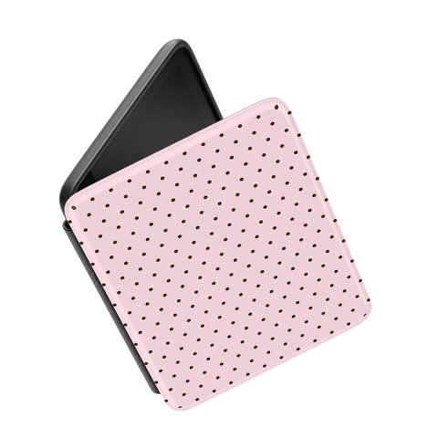 On the Dot | Pink Polka Dot Kindle Case