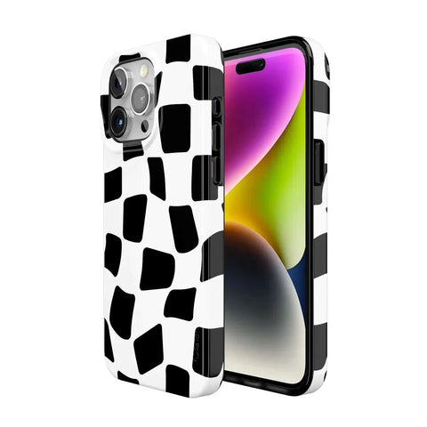 Funky Checkerboard | High Contrast Design Case