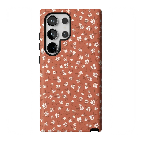 Mocha Meadow | Tiny Flowers Case