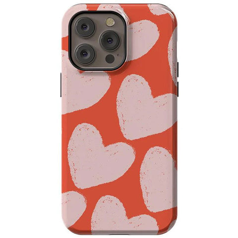 Love You More | Heart Doodle Case