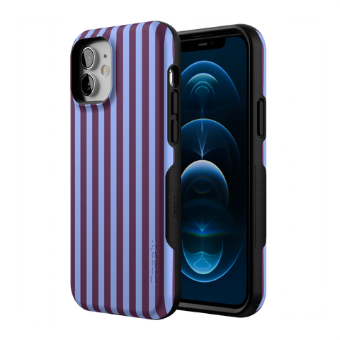 Perfect Stripes | Purple & Blue Stripes Case