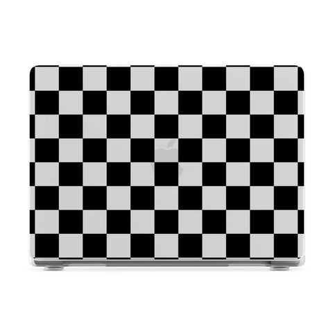 Fit Check | Black Checkerboard Laptop Shell