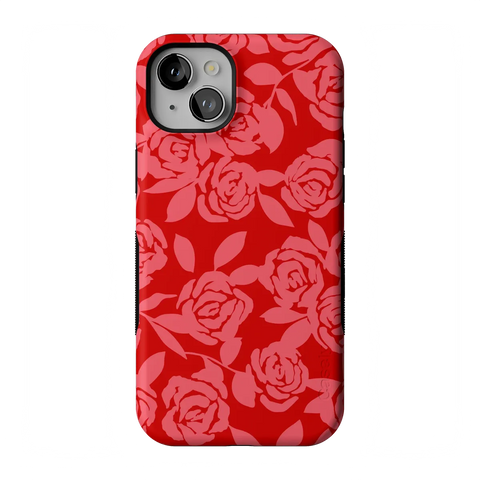 Final Rose | Red & Pink Floral Case