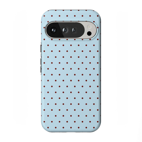 On the Dot | Blue Polka Dot Case