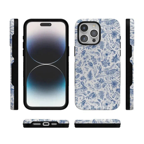 Hop & Bloom | Bunny Toile Case