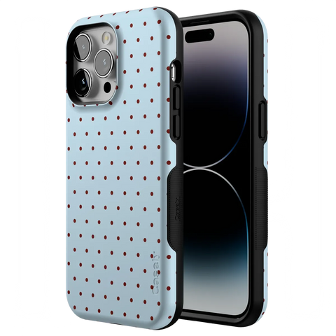 On the Dot | Blue Polka Dot Case