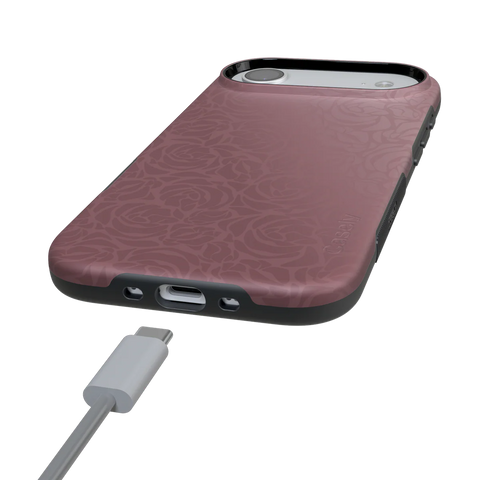 Bordeaux Rose | Moody Monochrome Case