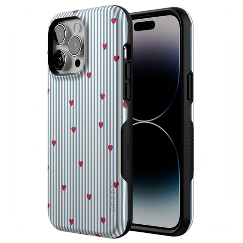 Love Lines | Blue Stripes Case