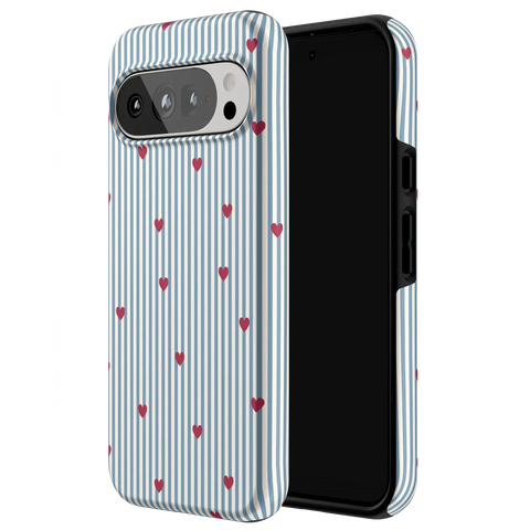 Love Lines | Blue Stripes Case