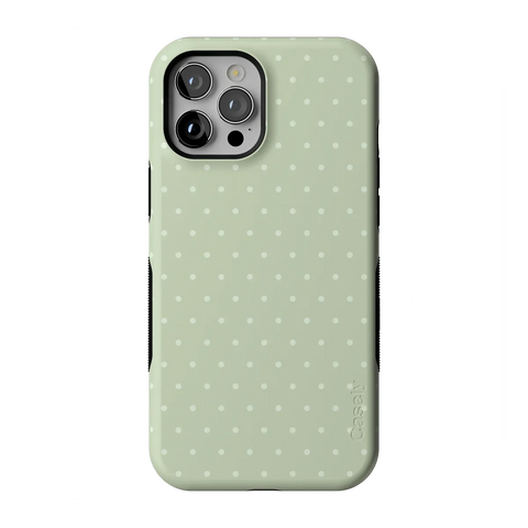 On the Dot | Green Polka Dot Case