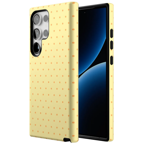 On the Dot | Yellow Polka Dot Case