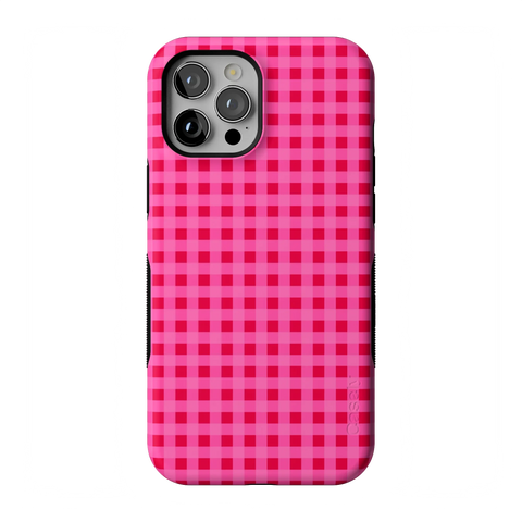 Sweet Jam | Hot Pink Gingham Case