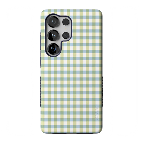 Pastel Picnic | Blue & Green Gingham Case