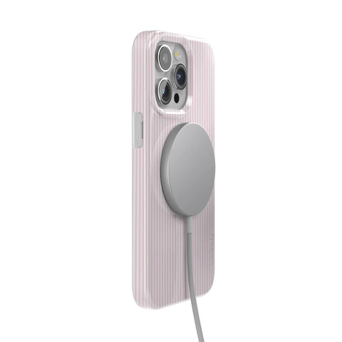 Stripes and the City | Light Pink Pinstripe Case