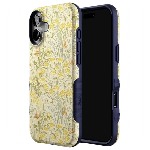 Boho Blooms | Golden Floral Case