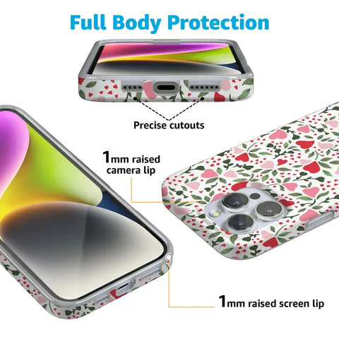 Vines of Love | Floral Heart Case