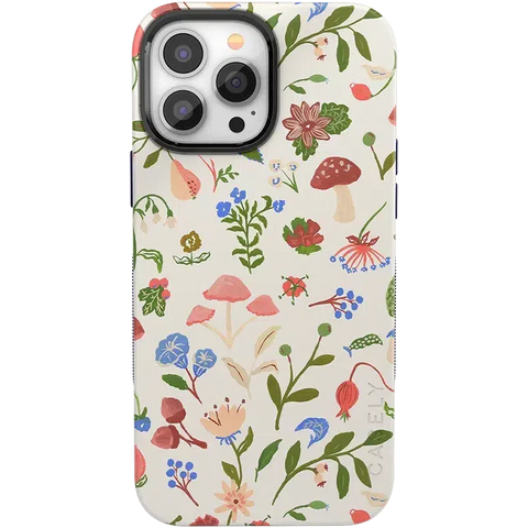 Garden Party | Mushroom Floral Case