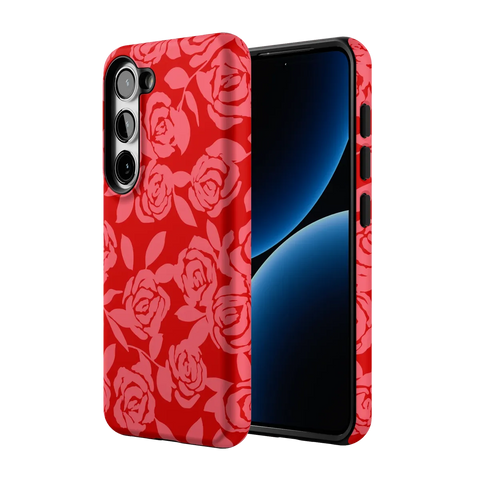 Final Rose | Red & Pink Floral Case
