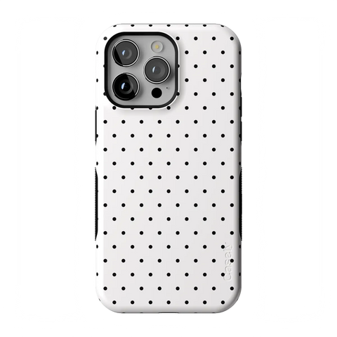 On the Dot | Black Polka Dot Case