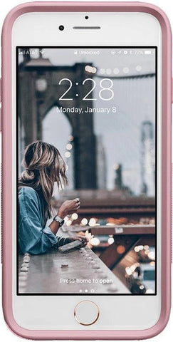 Subtle Blush | White and Pink Marble Case