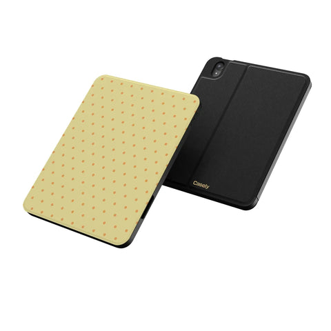 On the Dot | Yellow Polka Dot iPad Case