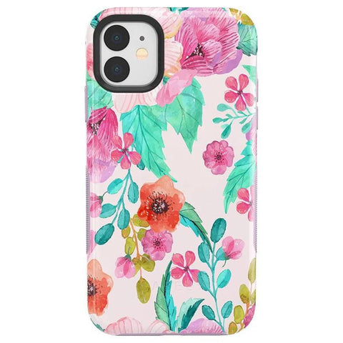 Out And About | Light Pink Floral Case
