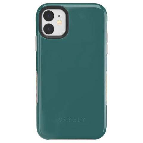 Deep Teal on Nude | Ultra-Protective Bold Case
