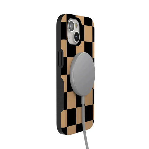 Fit Check | Black & Brown Checkerboard Case