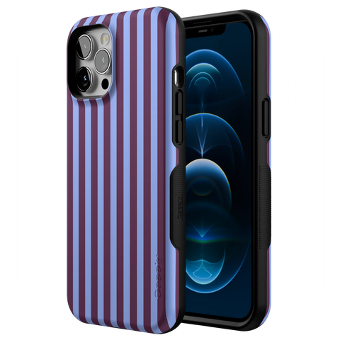 Perfect Stripes | Purple & Blue Stripes Case