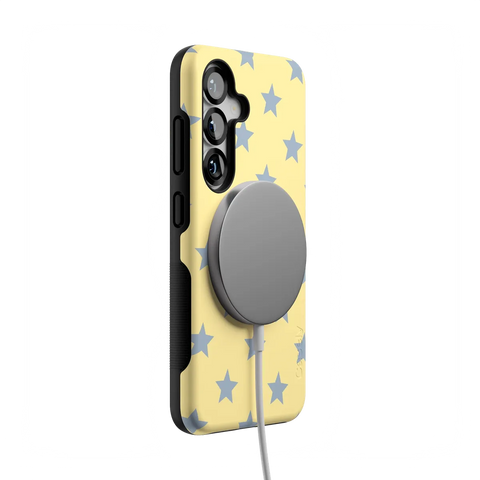 Shine Bright | Butter Yellow Stars Case