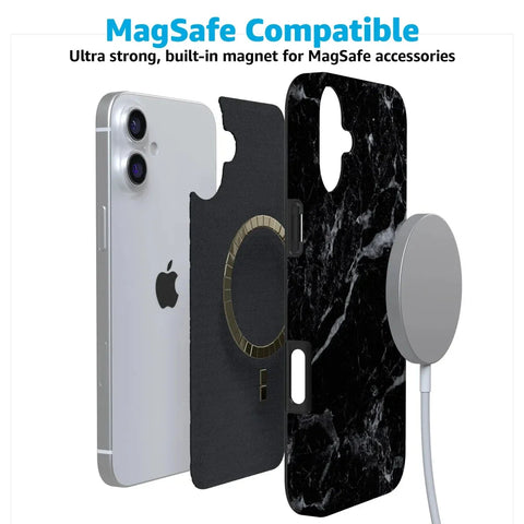 Black Pearl | Classic Black Marble Case