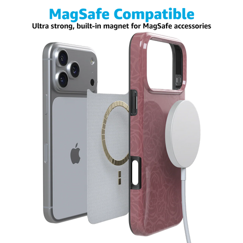 Bordeaux Rose | Moody Monochrome Case