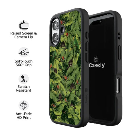 Sneaky Monkeys | Frida Kahlo Jungle Floral Case