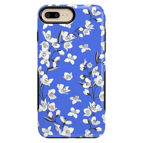 Floral Forest | Blue Cherry Blossom Floral Case