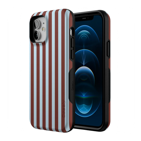 Sunday in Brooklyn | Blue Stripes Case