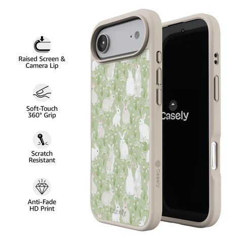 Hop to it | Green Bunny Case