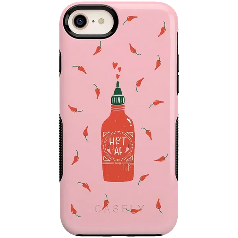 Spicy AF | Pink Chili Hot Sauce Case