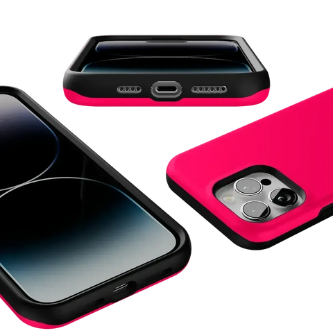 Think Pink | Solid Neon Pink Case