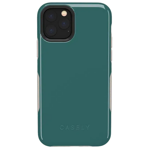 Deep Teal on Nude | Ultra-Protective Bold Case