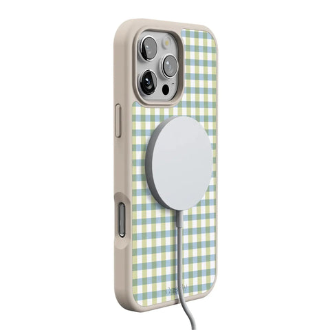 Pastel Picnic | Blue & Green Gingham Case