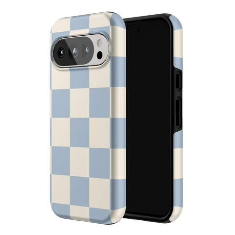 Fit Check | Light Blue Checkerboard Case