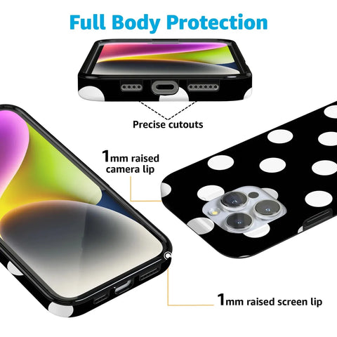 Polka Dots | High Contrast Design Case