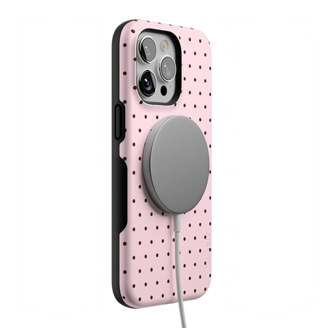 On the Dot | Pink Polka Dot Case