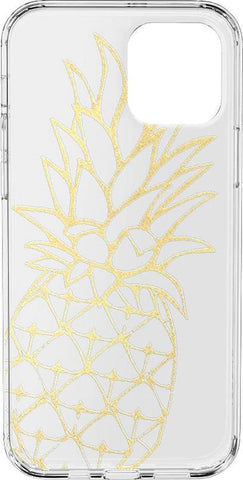 You're a Fine-Apple | Gold Pineapple Clear Case
