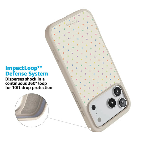 On the Dot | Rainbow Polka Dot Case
