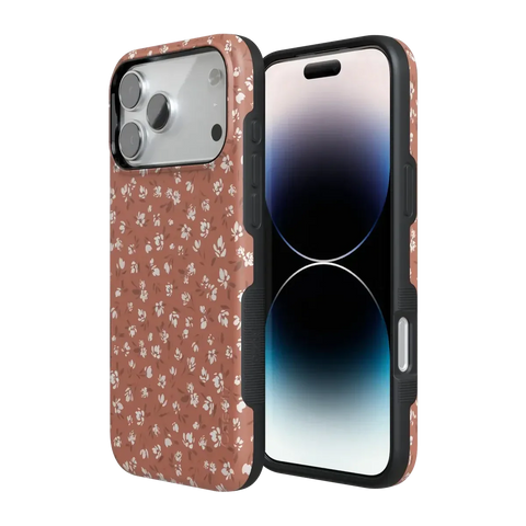 Mocha Meadow | Tiny Flowers Case