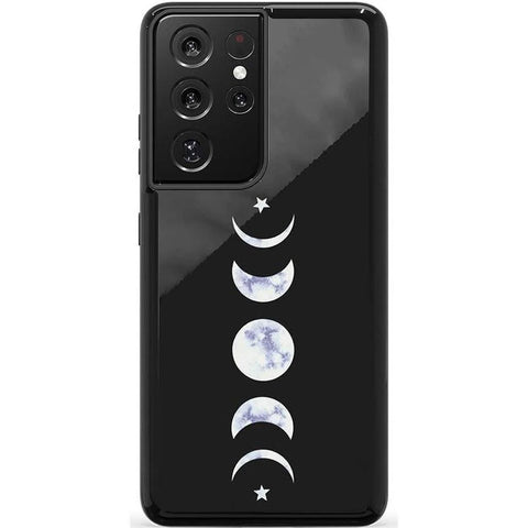 It's Just a Phase | Marble Moon Samsung Case